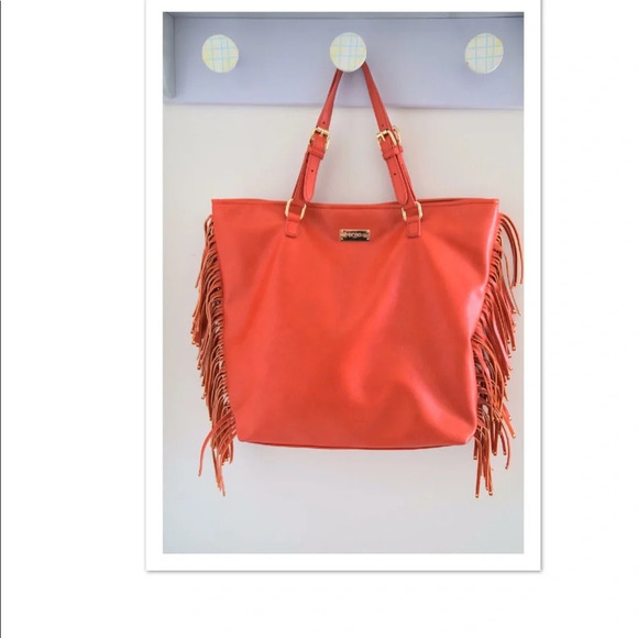 Bcbg Paris fringe tote - Picture 1 of 8
